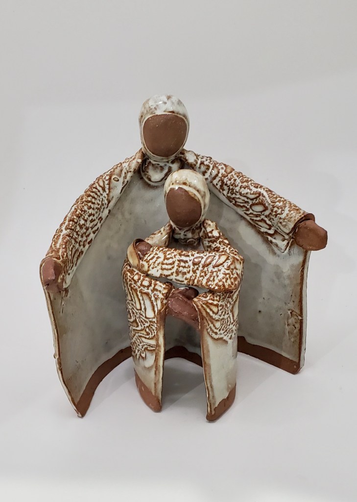 Modern Ceramic Nativity