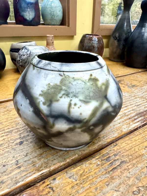 Widemouth Raku Vase
